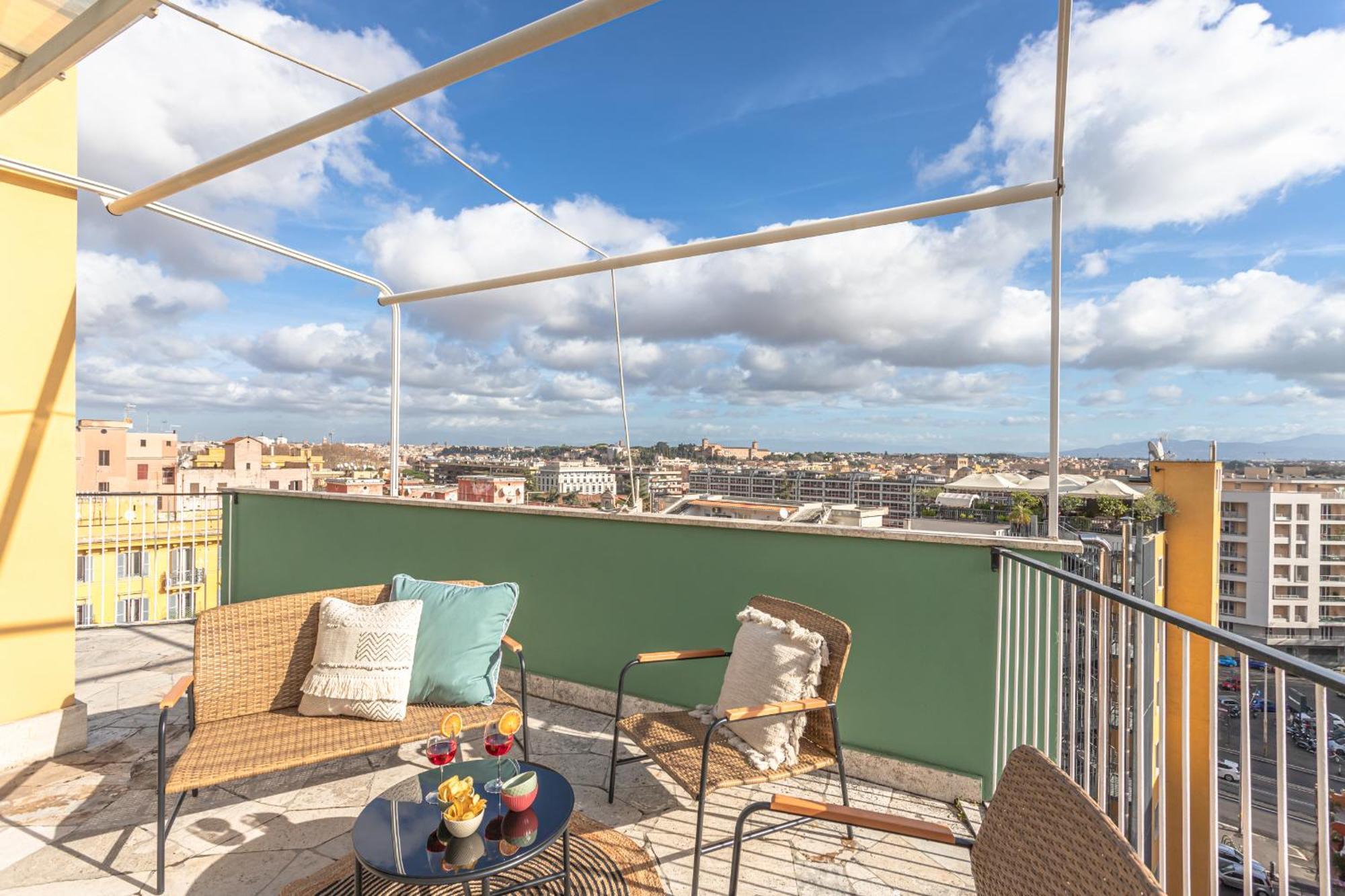 Апартаменты Viola Penthouse With Rome Panoramic View Экстерьер фото