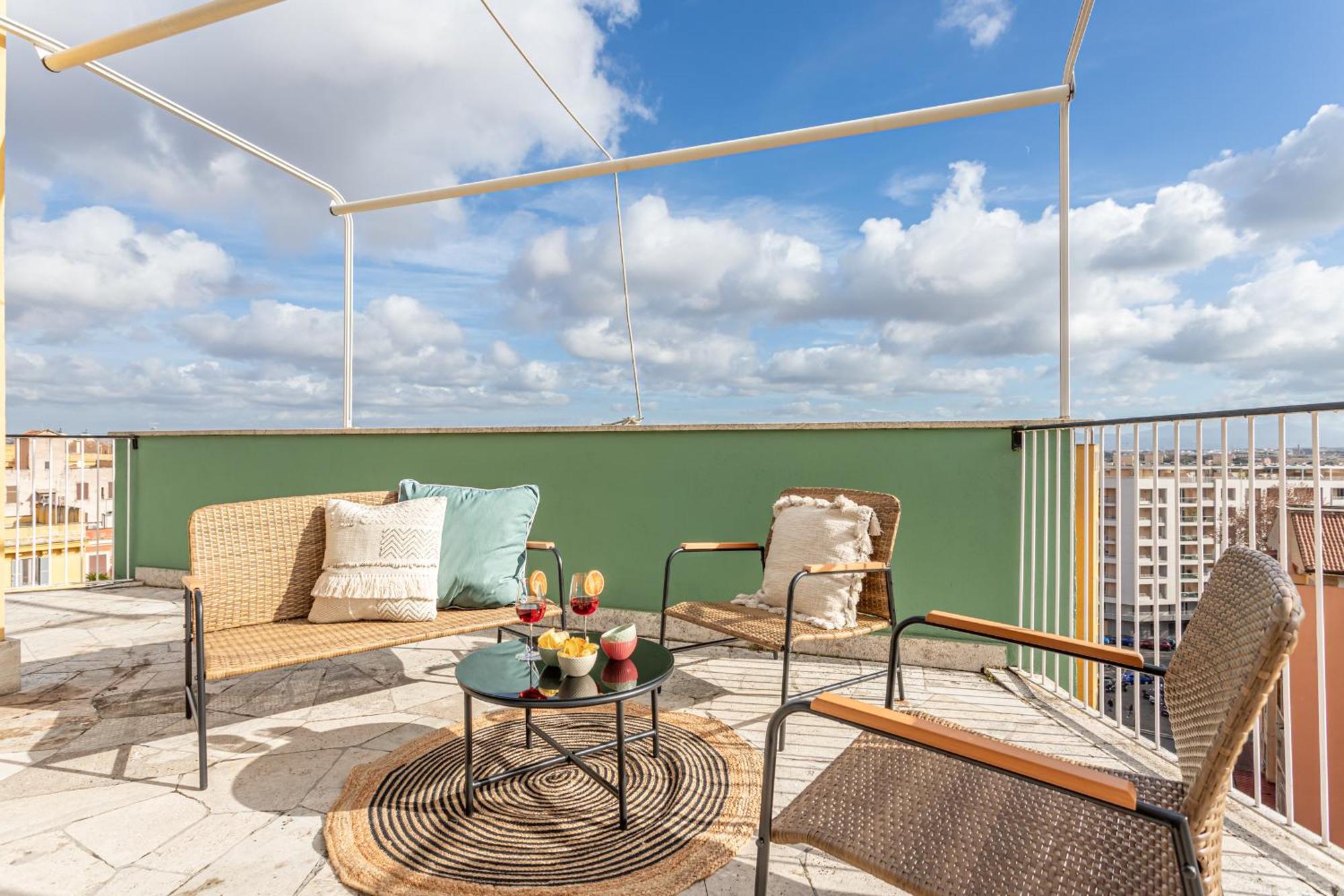 Апартаменты Viola Penthouse With Rome Panoramic View Экстерьер фото